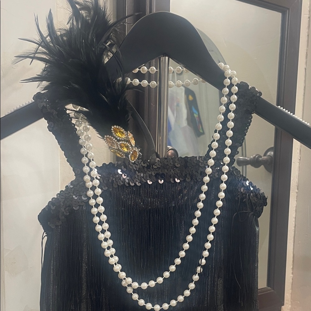 Girls flapper costume NWOT
